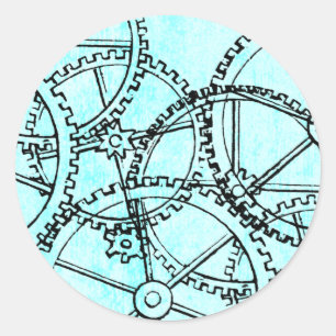 Adesivo Teste padrão 221 do Grunge