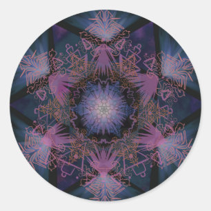 Adesivo Teste padrão da mandala de Merkabah