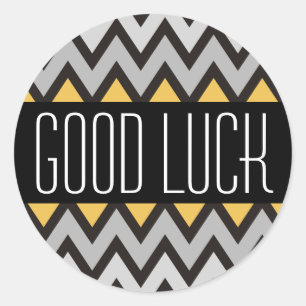 Adesivo Teste padrão de ZIGUEZAGUE - cinza branco preto +