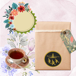 Adesivo Testemunhas de Ouro do Hocus Pocus em Broom Spooky