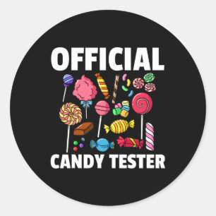 Adesivo Tester Lollipop Sweets Gift Halloween Kids