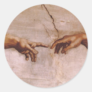 Adesivo Teto da capela de Sistine