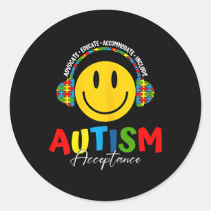 Adesivo Teto Especial de Educação de Consciência Autismo