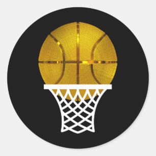 Adesivo Teto Gráfico Mvp De Troféus De Bysketbyll Dourado 