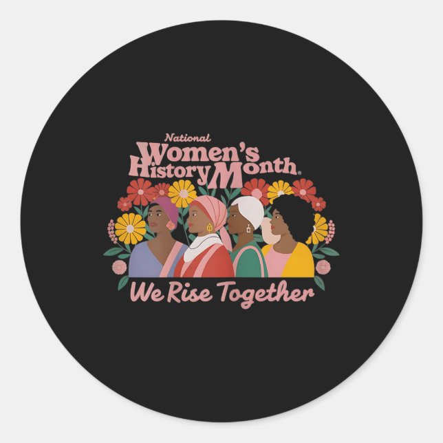 Adesivo Teto Nacional de Empoderamento de Mulheres Históri (Frente)
