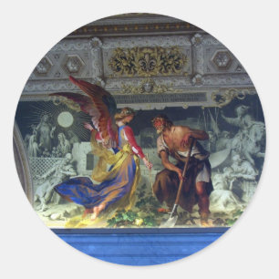 Adesivo Teto no Museu do Vaticano em Roma