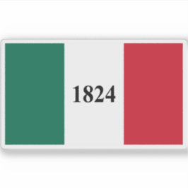 Adesivo Texas Alamo Flag