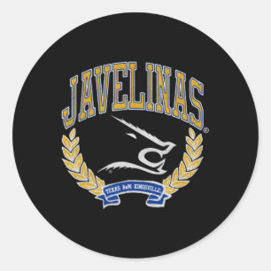 Adesivo Texas Am Kingsville Javelinas Victory Blue