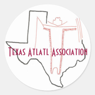 Adesivo Texas Atlatl Association Sticker