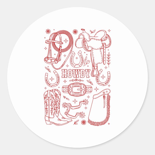 Adesivo Texas Cowboy Pack (Frente)