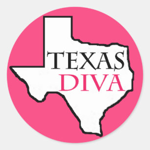 Adesivo "Texas Diva" Stickers