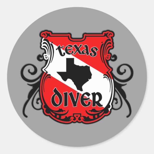 Adesivo Texas Diver (Frente)