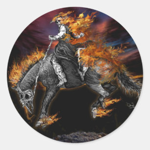 Adesivo Texas Ghost Rider