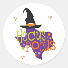Adesivo Texas Hocus Pocus Halloween
