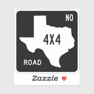 Adesivo Texas Offroad Quatro Rodas Drive