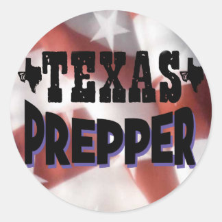 Adesivo Texas Prepper