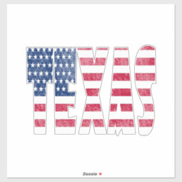 Adesivo Texas state