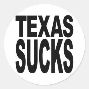 Adesivo Texas Sucks
