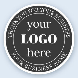 Adesivo Texto editável e seu logotipo ou outro Design