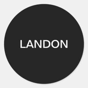 Adesivo Texto Editável Moderno Negrito