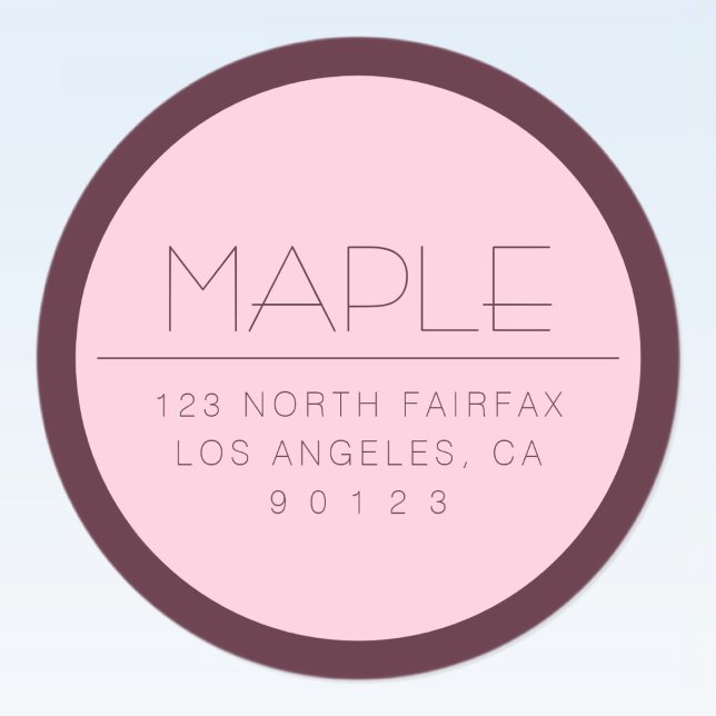 Adesivo Texto moderno personalizável com limite (Criador carregado)