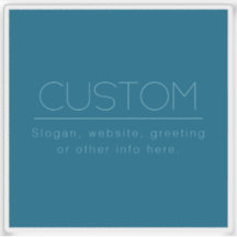 Texto Moderno Personalizável | Oceano e Robin - Az