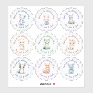 Adesivo Texto Personalizado de Animais de Corte