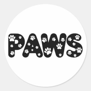 Adesivo Texto Personalizado de Páginas de Cães