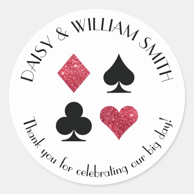 Adesivo Texto Personalizado do Tema Las Vegas em preto ver (Frente)