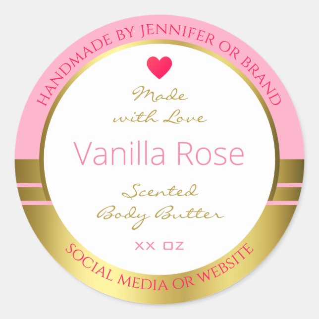 Adesivo Texto Personalizado Fácil de Empacotar o Produto D (Frente)