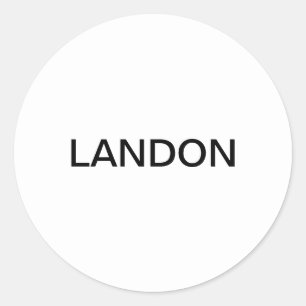 Adesivo Texto personalizável   Preto e Branco Moderno Negr