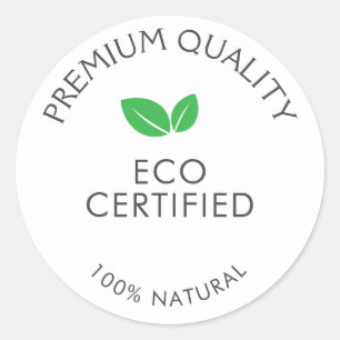 Adesivo Texto simples certificado ecologicamente