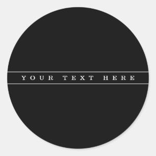 Adesivo Texto Simples Elegante & Listras Finas