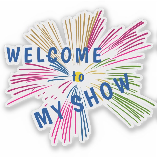 Adesivo Texts on Fireworks (Frente)