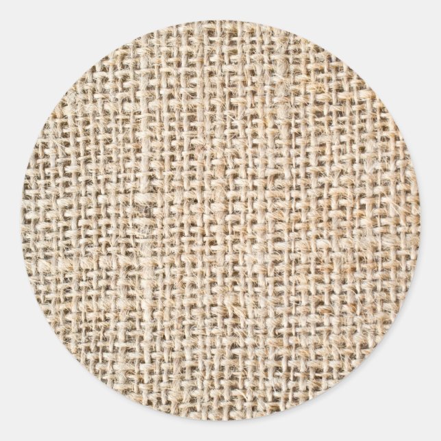 Adesivo Textura de burlap (Frente)