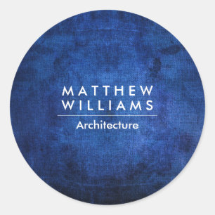 Adesivo Textura de Grunge Azul