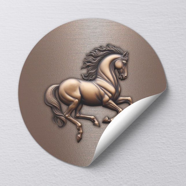 Adesivo Textura em cobre de Na moda de Equinos Modernos (Criador carregado)
