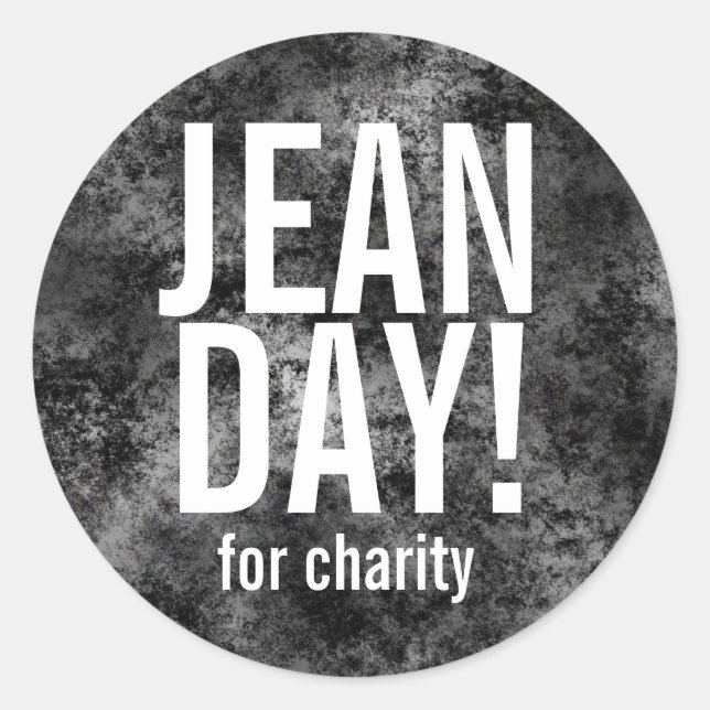 Adesivo Textura Marble Fundo Jean Day Stickers (Frente)