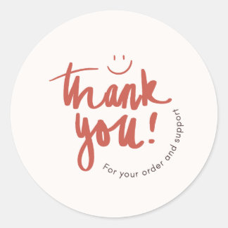 Adesivo ' Thank you 'appreciation sticker