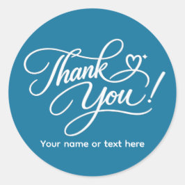 Adesivo Thank You elegant sticker