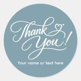 Adesivo Thank You elegant sticker