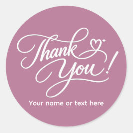 Adesivo Thank You elegant sticker