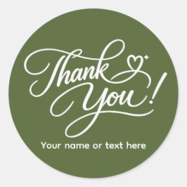 Adesivo Thank You elegant sticker