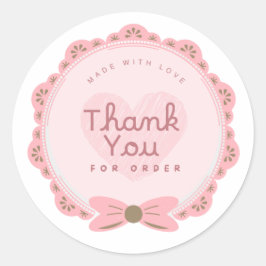Adesivo Thank You For Order Sticker