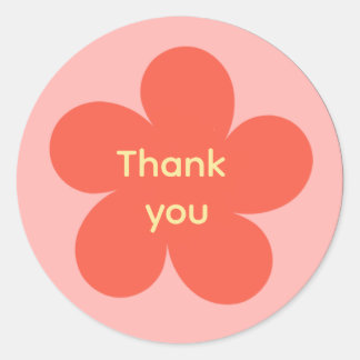 Adesivo Thank you sticker 