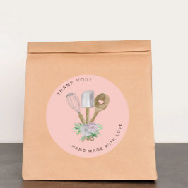 Adesivo Thank you Watercolor Bakery 