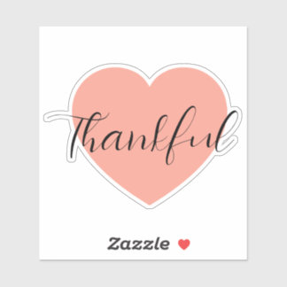 Adesivo thankful laptop sticker