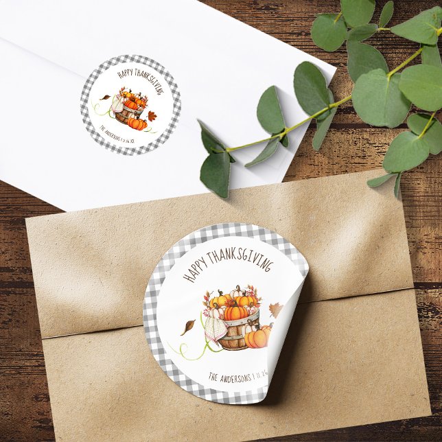 Adesivo Thanksgiving  (Criador carregado)