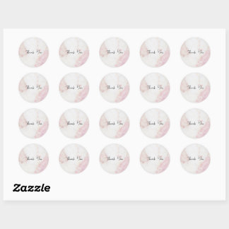 Adesivo ThankYou Sticker - Pink Marble
