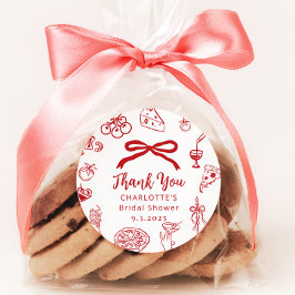 Adesivo That's Amore Hand Drawn Italian Bridal Shower